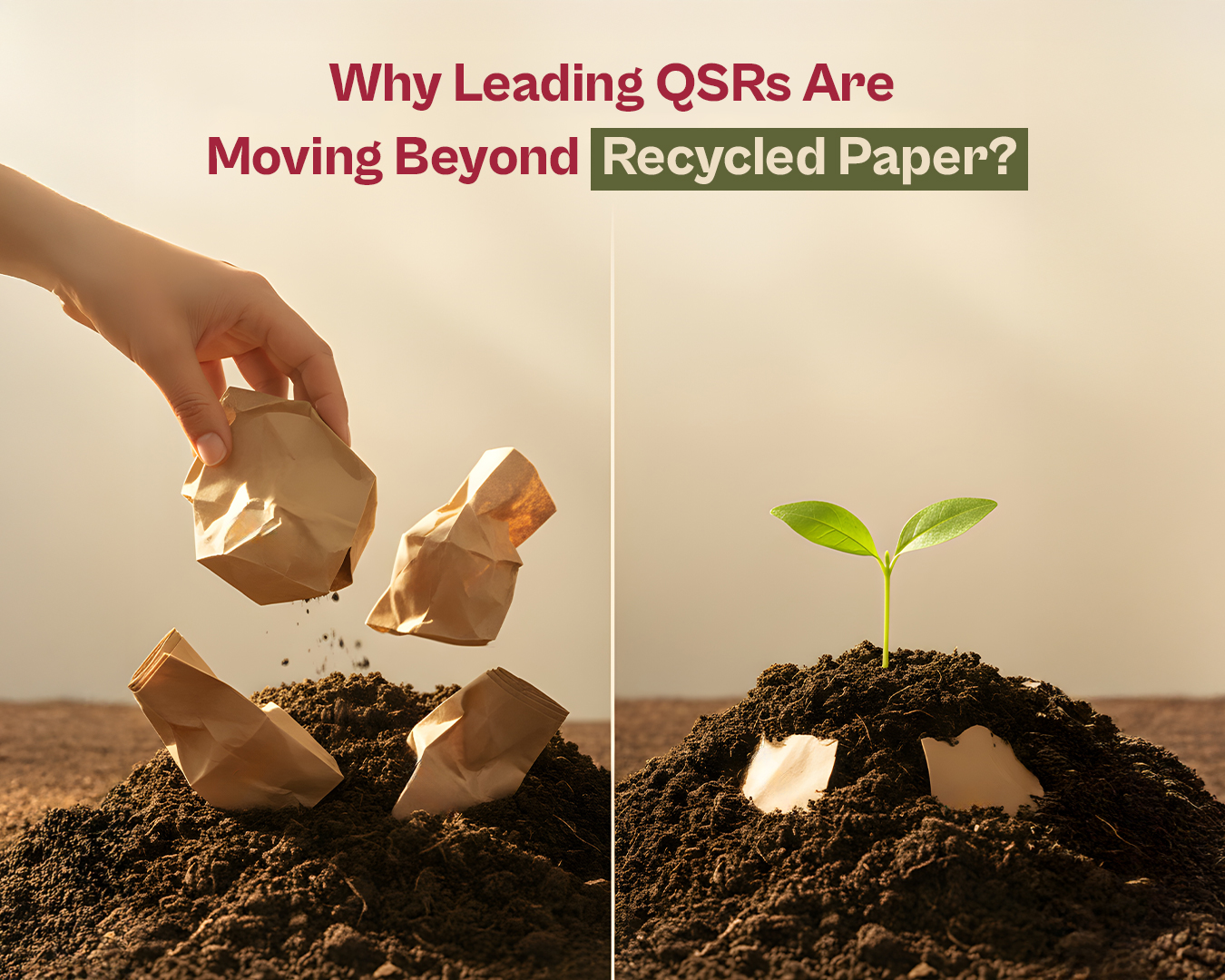 Why QSR Chains Are Moving Away From Recycled Paper for Food Contact: Safety, Compliance, and Material Alternatives