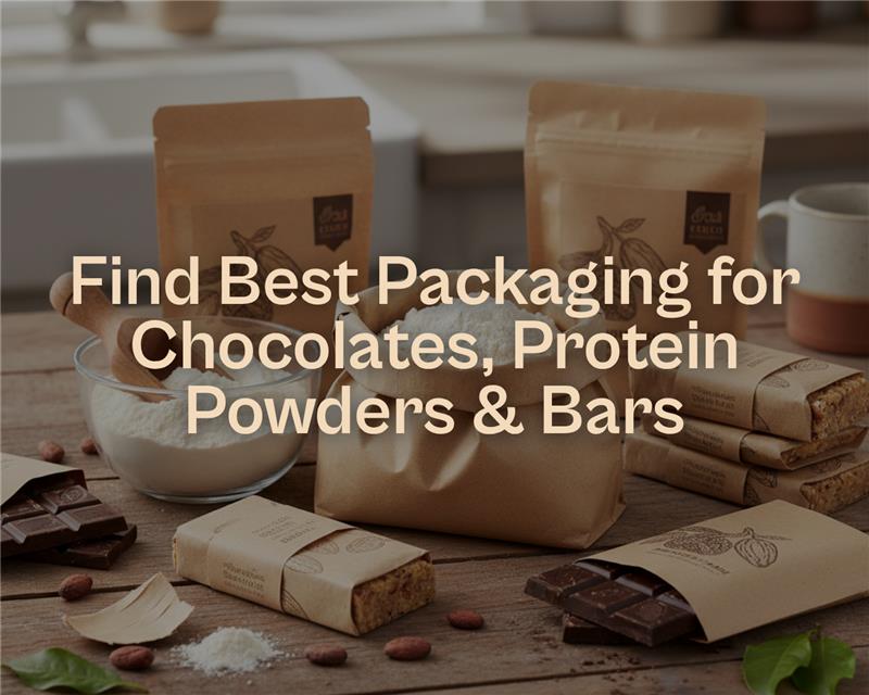 Flexible Packaging for Chocolates, Protein Bars, and Powders: What D2C Brands Should Know Before Choosing a Material