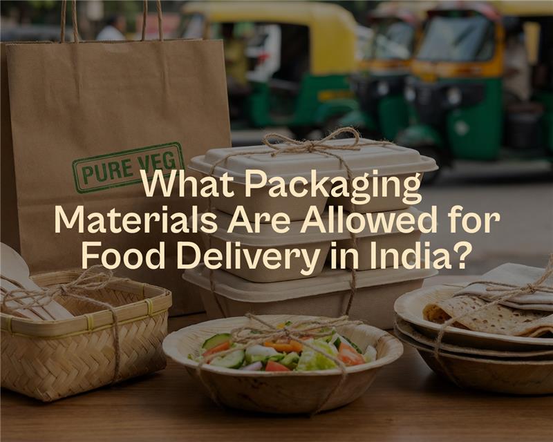 What Packaging Materials Are Allowed for Food Delivery in India? FSSAI and SUP Rules Explained