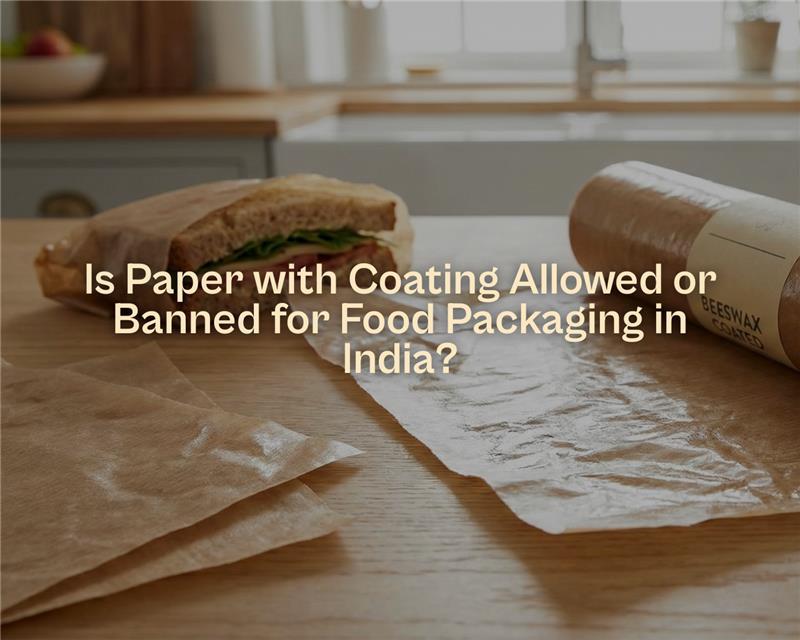 Is Coated Paper Allowed for Food Packaging in India? FSSAI Rules, PFAS Restrictions, and Compliance Guide