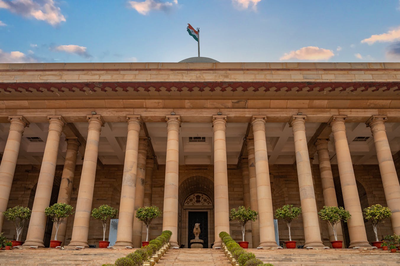 CPCB administers India's EPR framework: government building in New Delhi